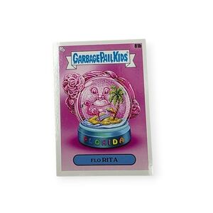 81b FLO RITA 2021 GPK Garbage Pail Kids Go On Vacation